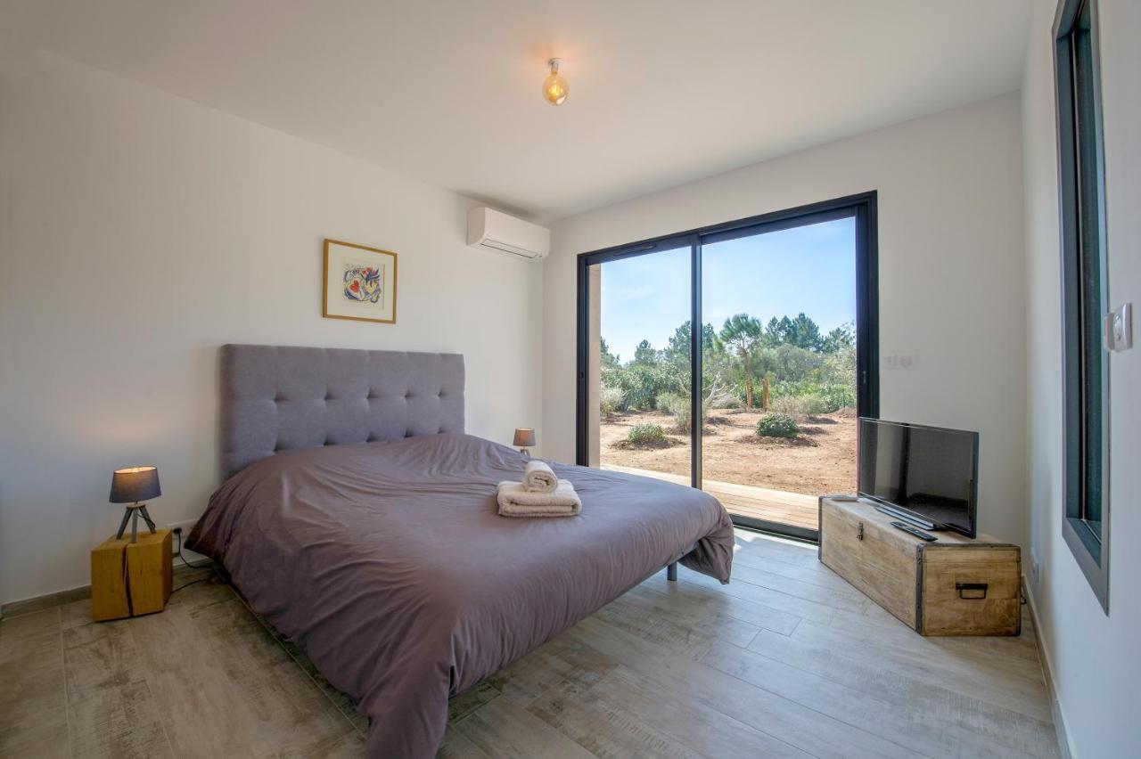 Villa Calme Luxueuse Et Proche Plage Saint-Cyprien Lecci Exterior photo